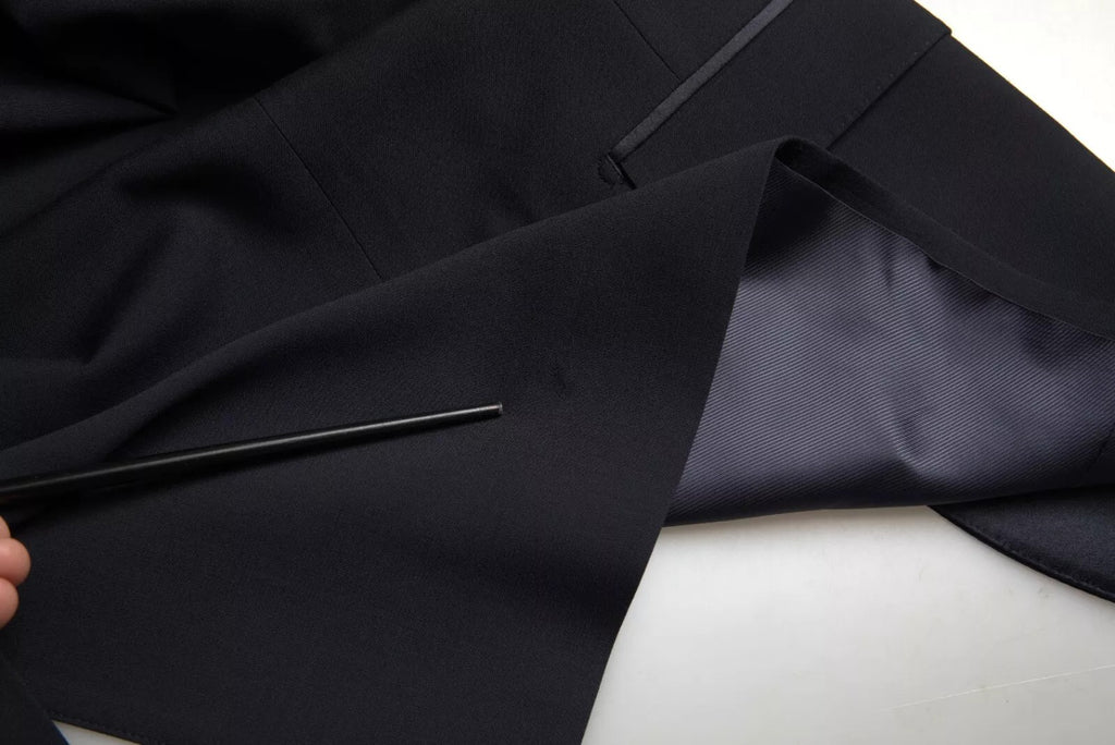 Dolce & Gabbana Blue 3 Piece Single Breasted MARTINI Suit