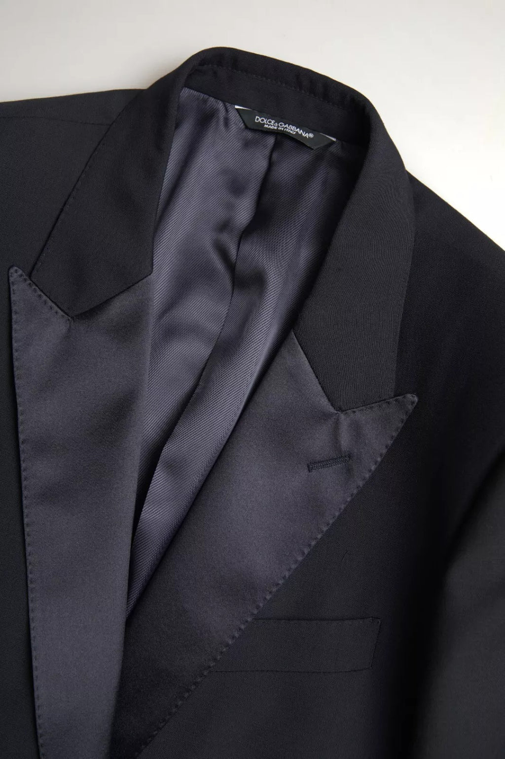 Dolce & Gabbana Blue 3 Piece Single Breasted MARTINI Suit