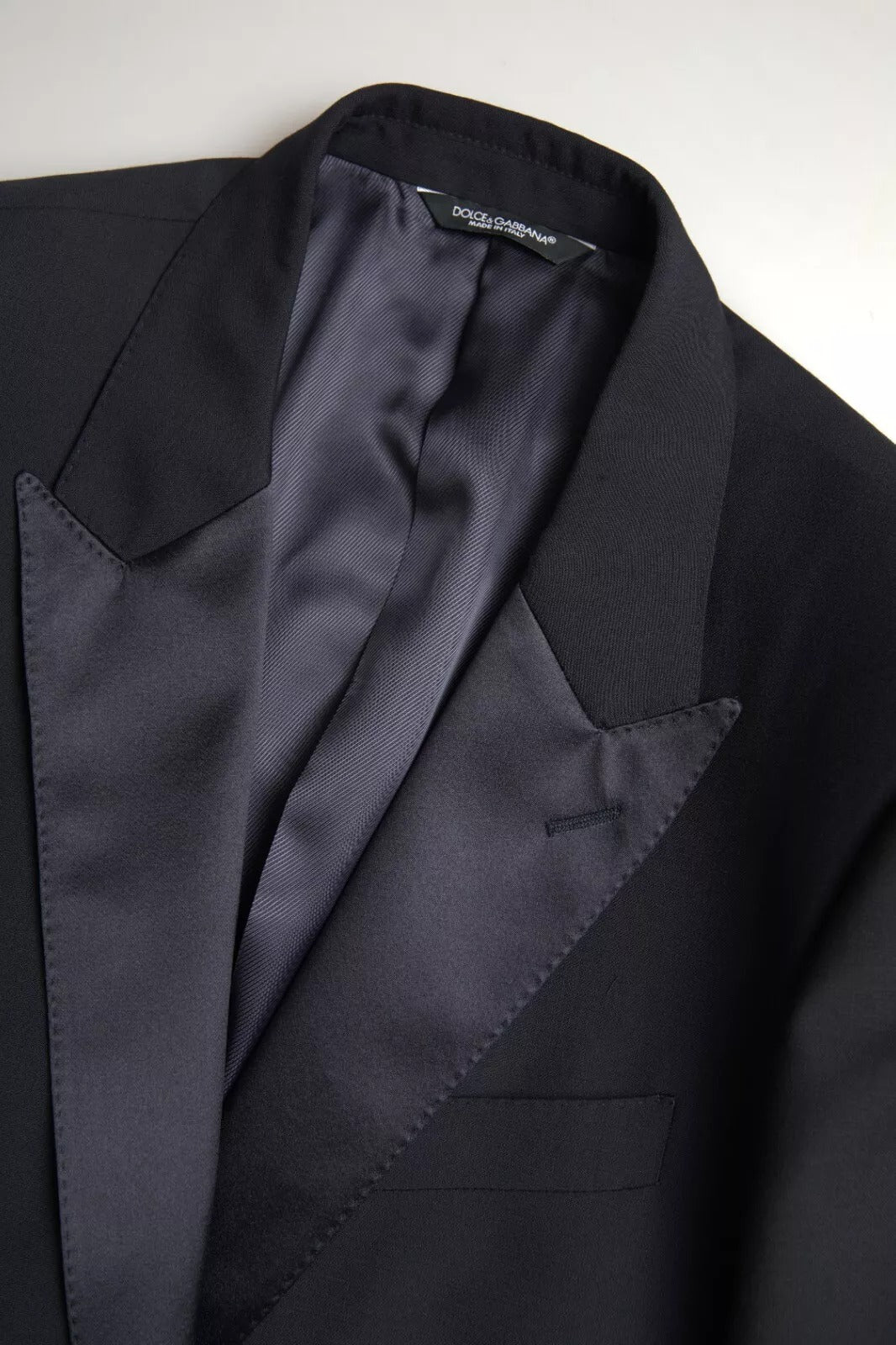 Dolce & Gabbana Blue 3 Piece Single Breasted MARTINI Suit