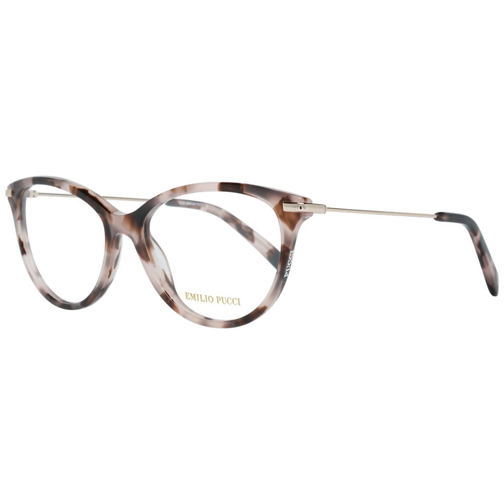 Emilio Pucci Pink Metal & Plastic Glasses (Frames)