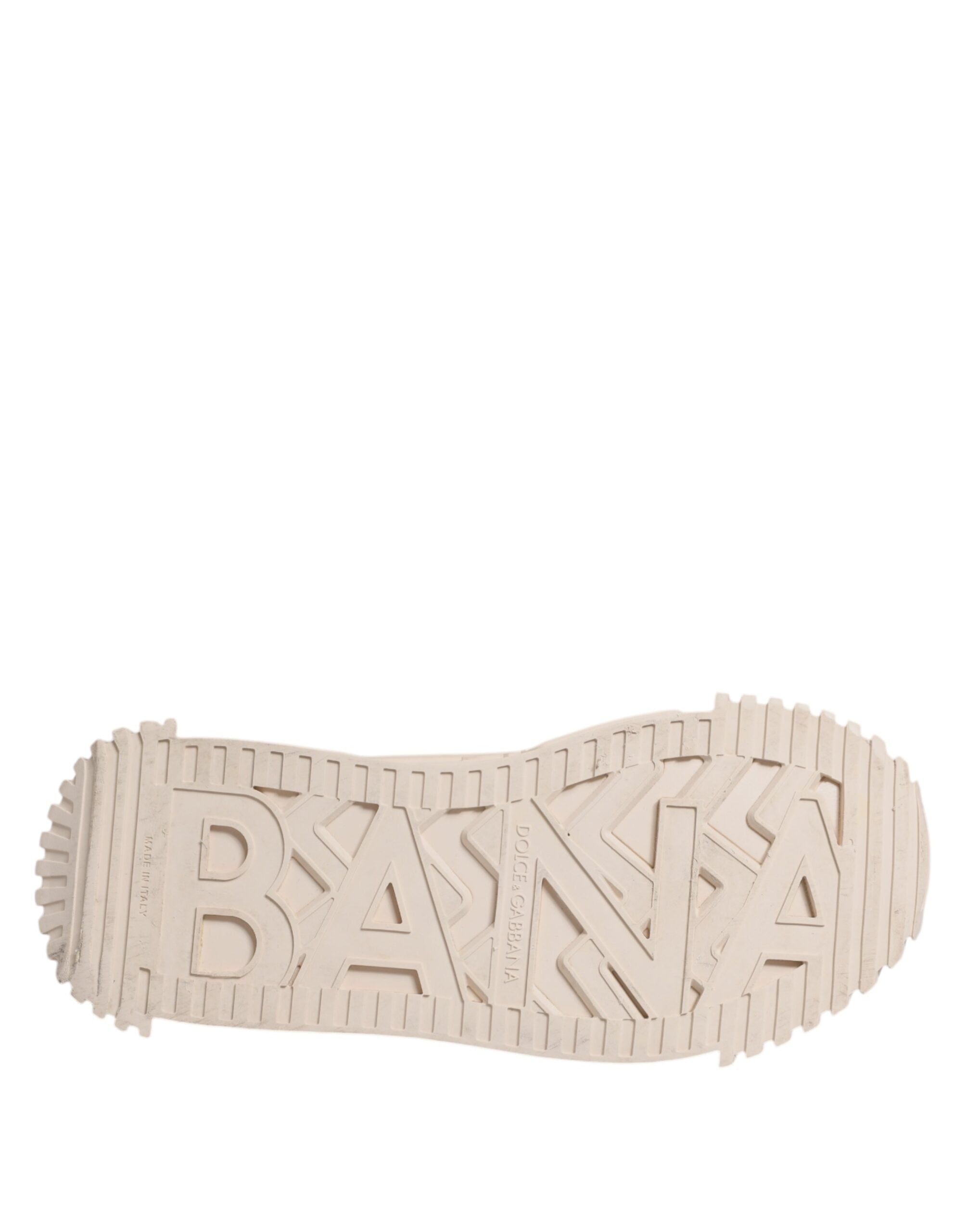 Dolce & Gabbana White Lace NS1 Low Top Sneaker Sports Shoes