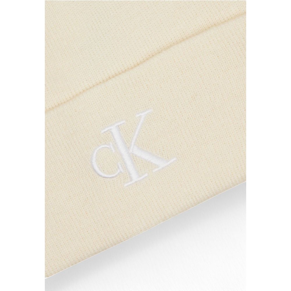 Calvin Klein Cream Recycled Polyester Cap (Baseball Hat)