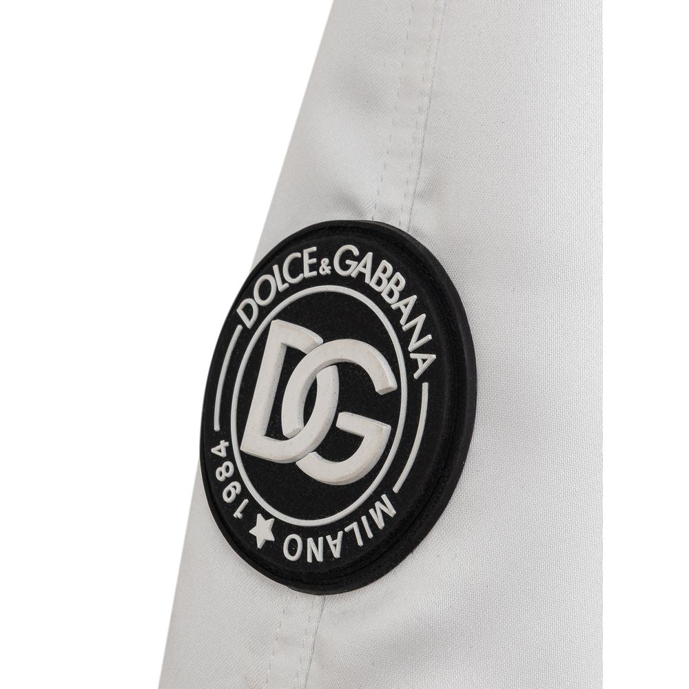 Dolce & Gabbana Beige Polyester Jackets & Coat