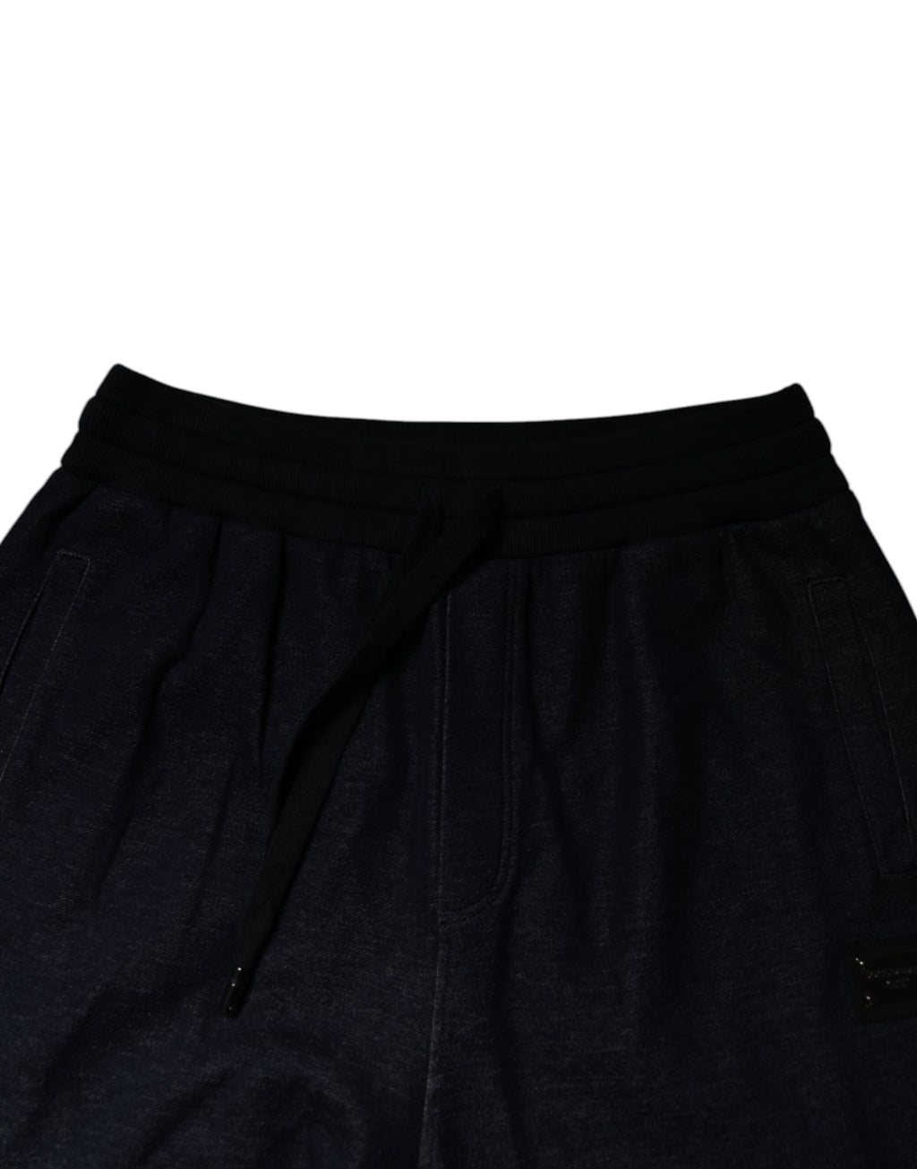 Dolce & Gabbana Dark Gray Jacquard Jogger Men Sweatpants Pants