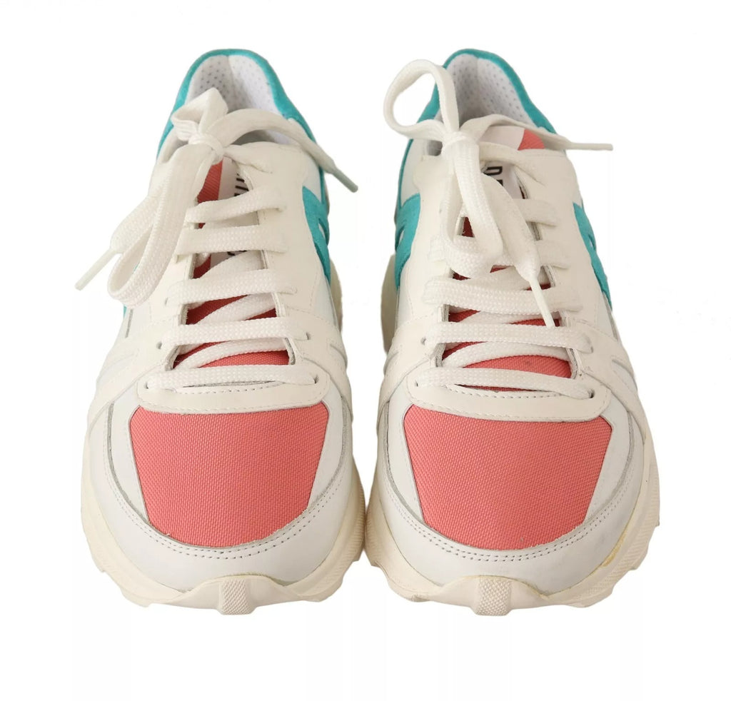 HIDE & JACK Multicolor Low Top Lace Up Women Sneakers Shoes