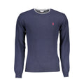 U.S. POLO ASSN. Blue Wool Men's Sweater