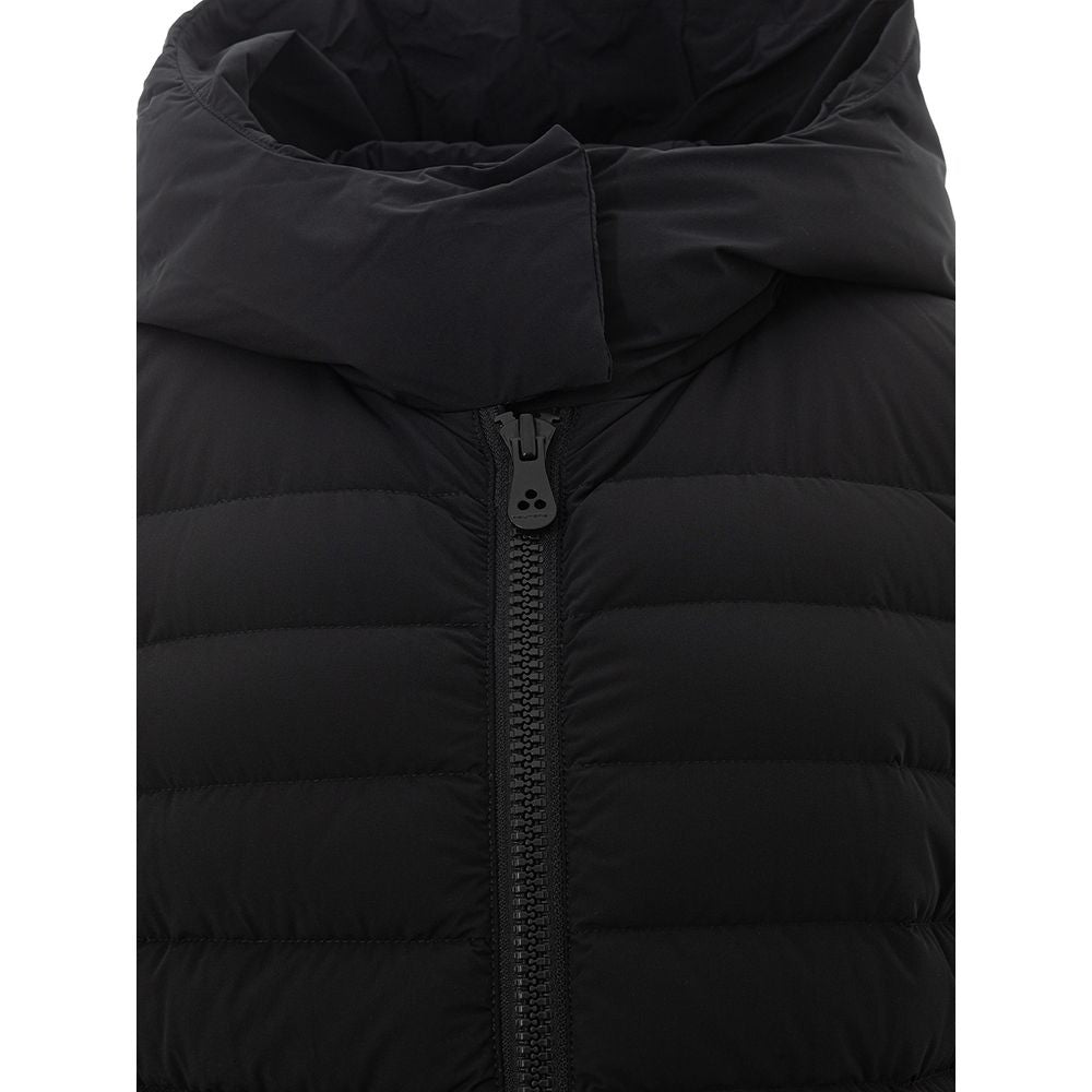 Peuterey Black Polyamide Full-Length Jacket