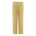 Lardini Gold Cotton Casual Pants
