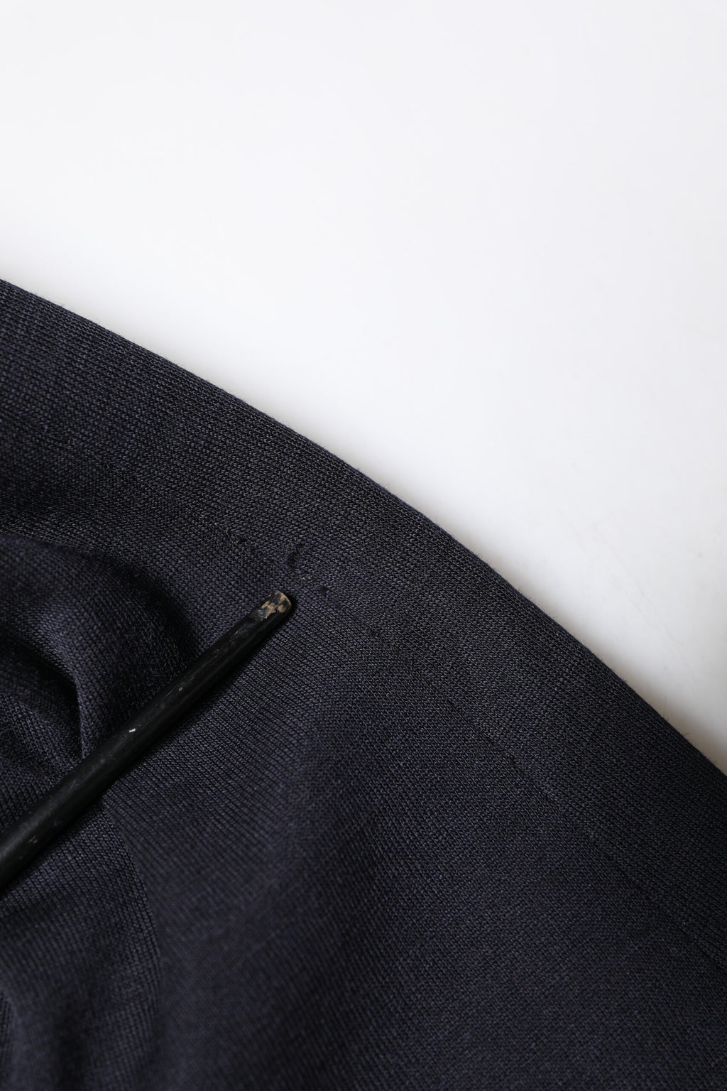 Dolce & Gabbana Dark Blue Wool Single Breasted Coat Suit Blazer