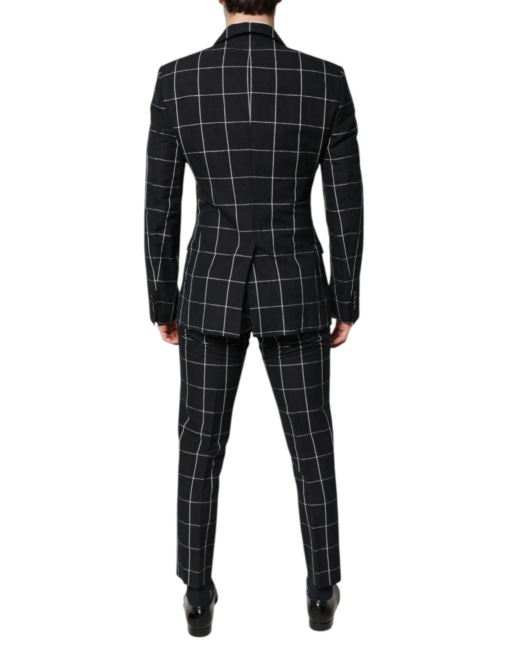Dolce & Gabbana Dark Gray TAORMINA Double Breasted 2 Piece Suit