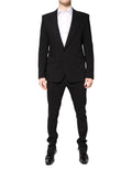 Dolce & Gabbana Multicolor Polyester Jacquard 2 Piece Suit