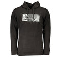 Cavalli Class Black Cotton Men's Hooded Sweatshirt