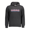 Napapijri Black Cotton Men's Hoodie
