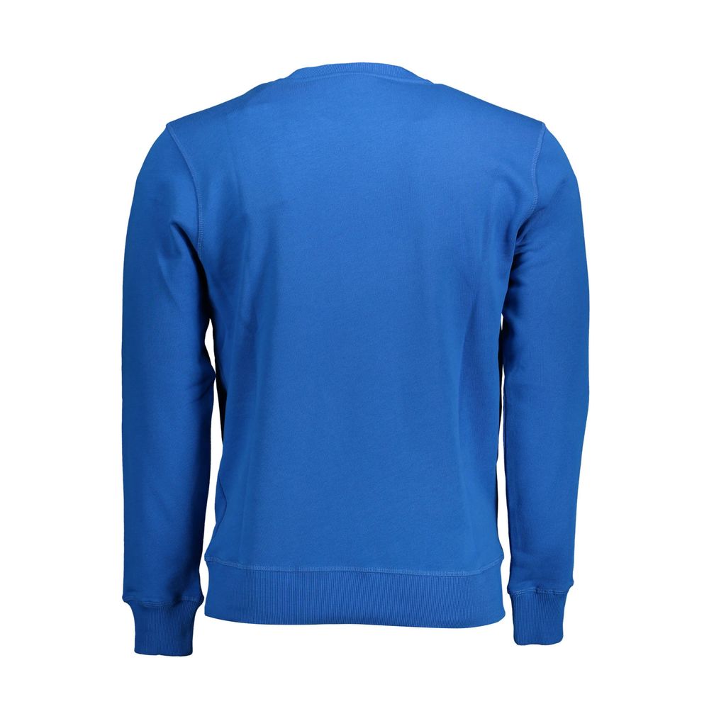 North Sails Blue Cotton Men's Sweatshirt