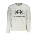 La Martina Bianco Cotton Men Sweatshirt