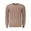 Guess Jeans Marrone Cotton Male Sweater