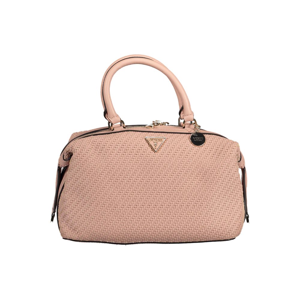 Guess Jeans Rosa Poliuretano Women Handbag