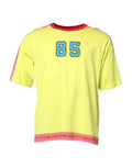 Dolce & Gabbana Green Cotton 85 Patch Crew Neck T-shirt