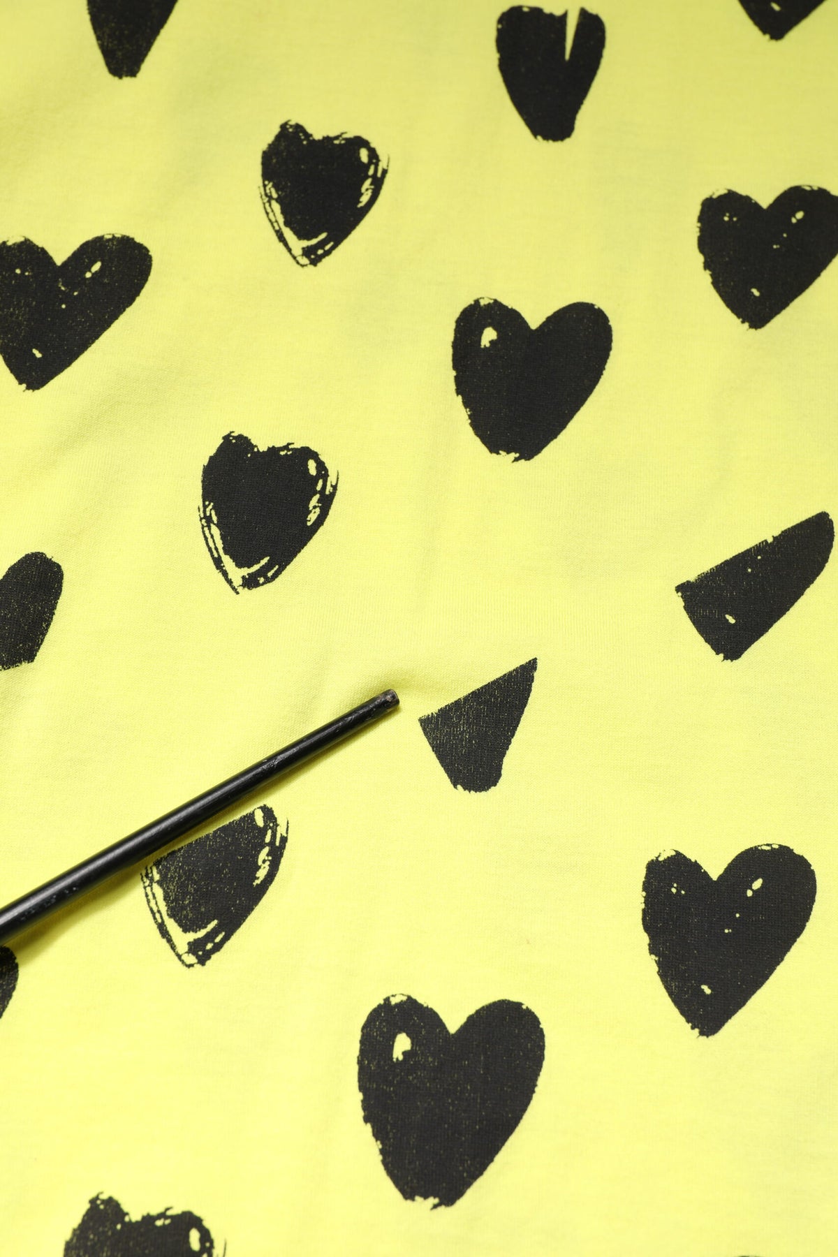 Dolce & Gabbana Yellow Cotton Sleeveless DG Heart T-shirt