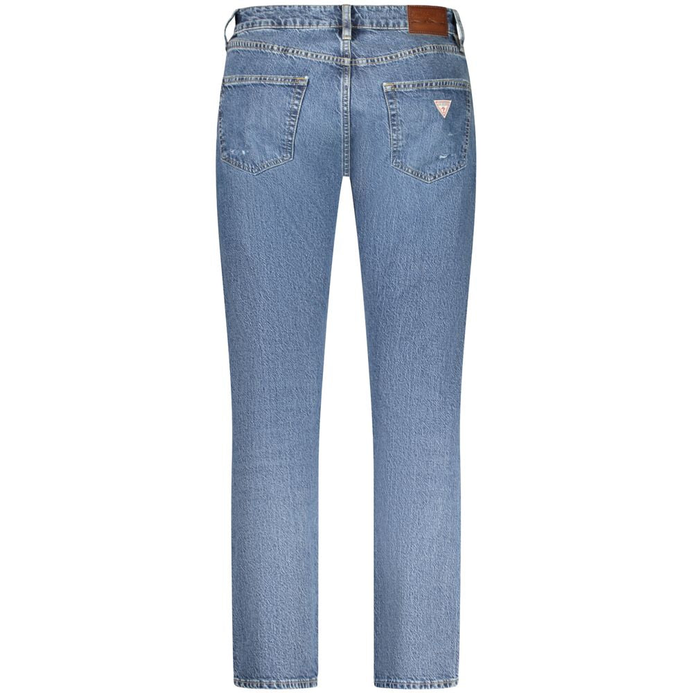 Guess Jeans Blu Cotton Men's Jeans