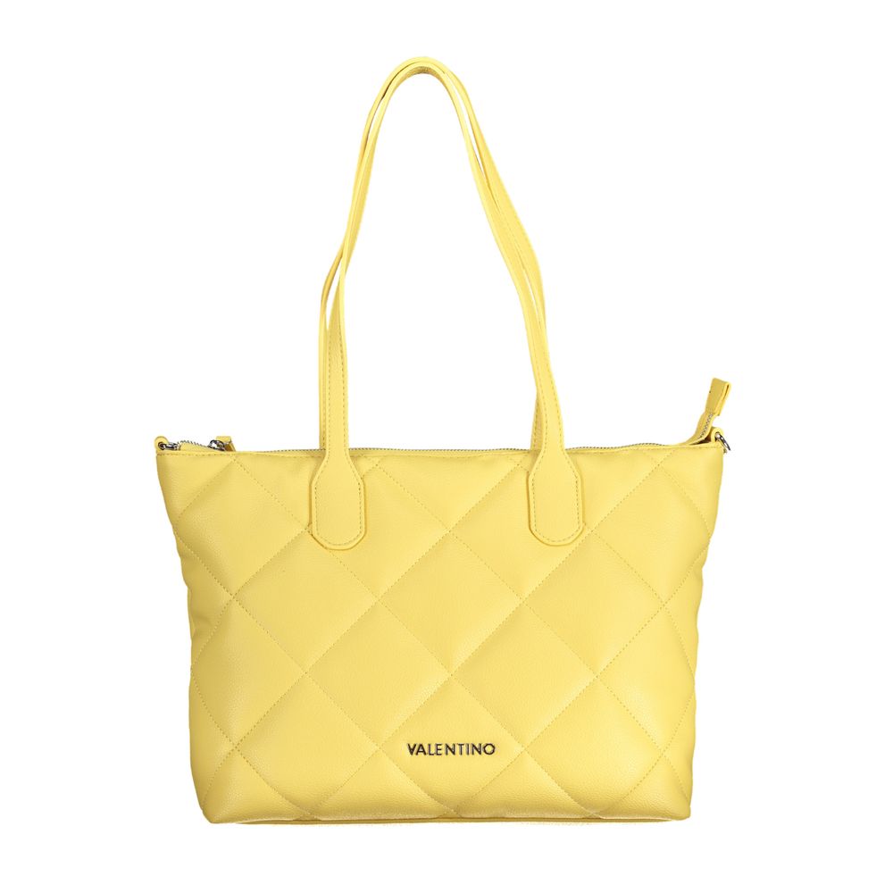 Mario Valentino Yellow Polyurethane Women's Bag