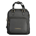 Mario Valentino Black Polyurethane Women's Backpack