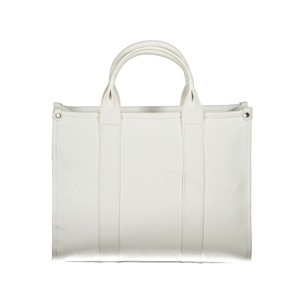 Mario Valentino White Polyurethane Women's Bag