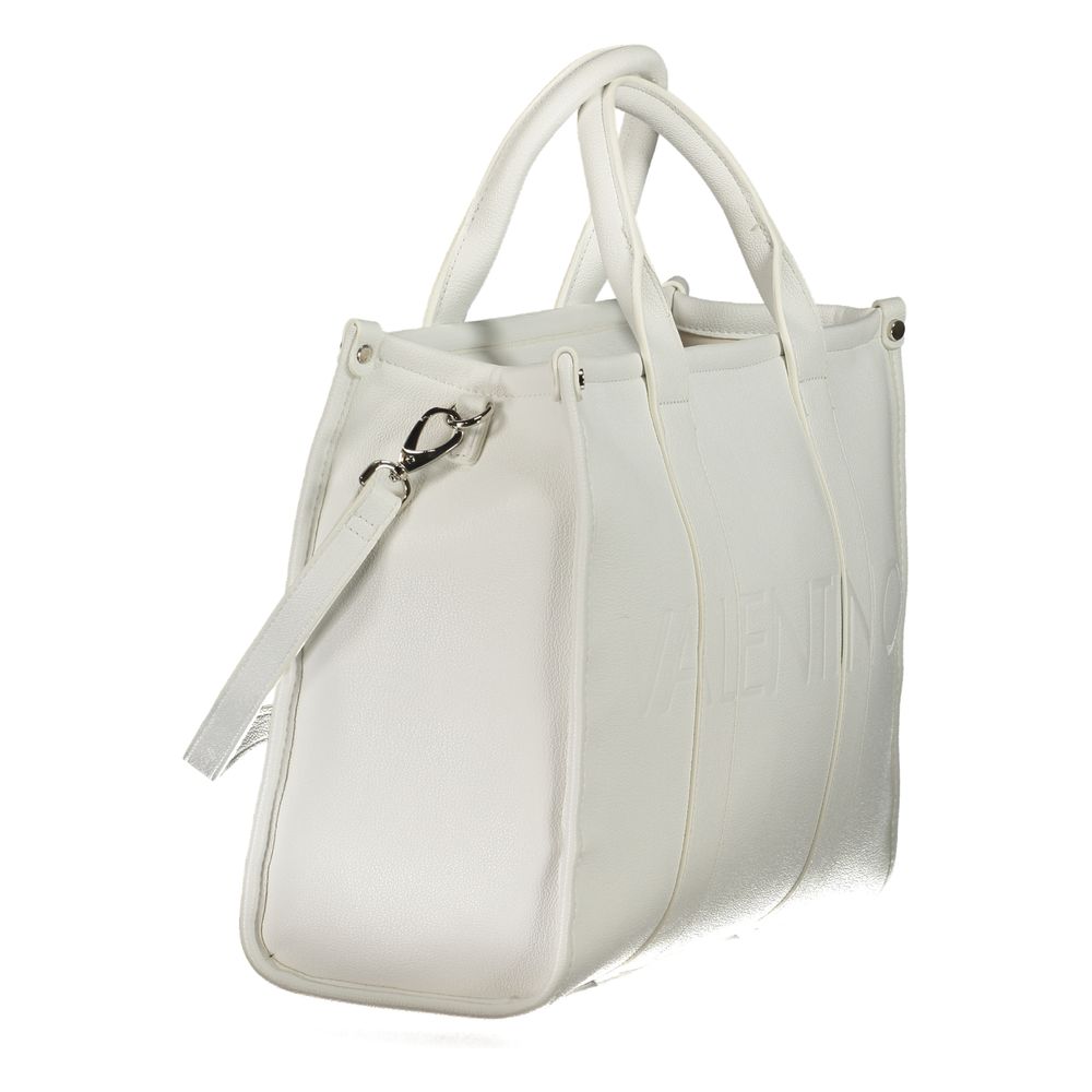 Mario Valentino White Polyurethane Women's Bag