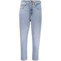 Tommy Hilfiger Azzurro Cotton Women's High-Waisted Jean