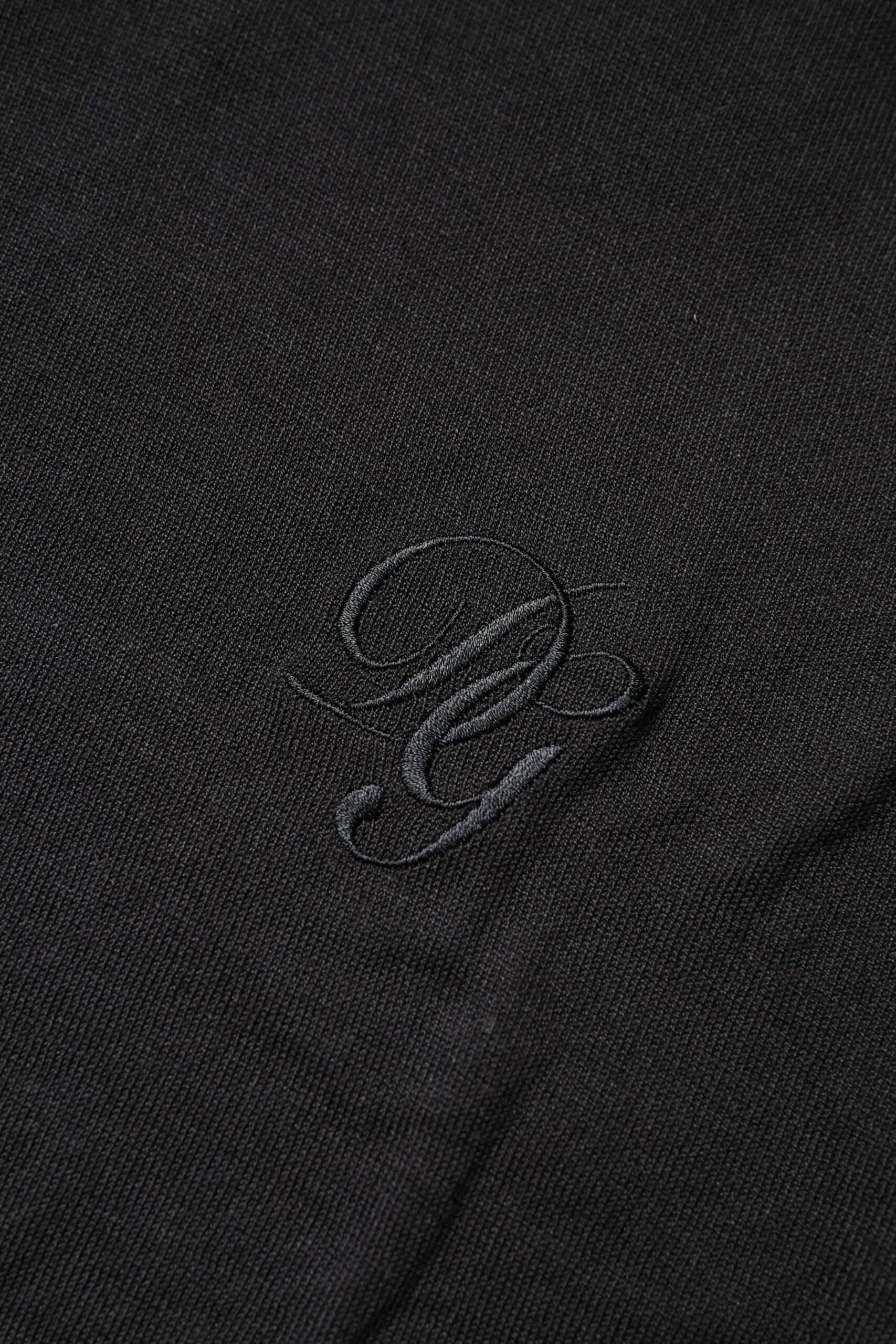 Dolce & Gabbana Dark Gray Cotton DG Logo Sweatshirt Sweater