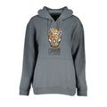 Cavalli Class Grigio Polyester Woman Sweatshirt