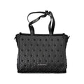 Mario Valentino Black Polyurethane Womens Bag