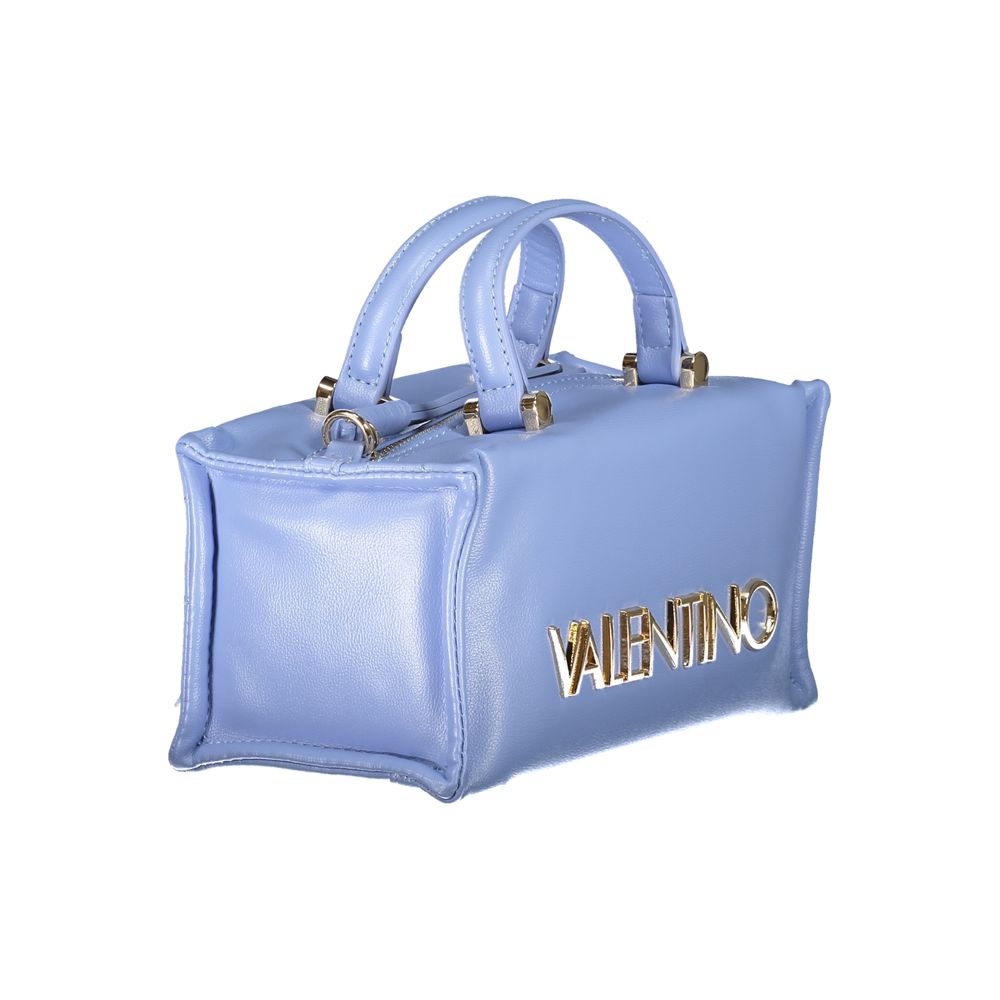 Mario Valentino Azzurro Polyurethane Women's Bag