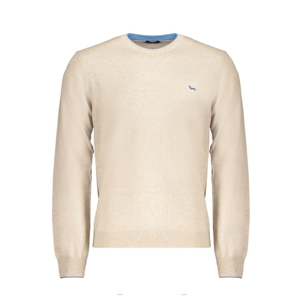 Harmont & Blaine Beige Wool Men's Sweater