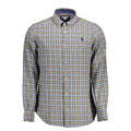 U.S. POLO ASSN. Blue Cotton Men's Shirt
