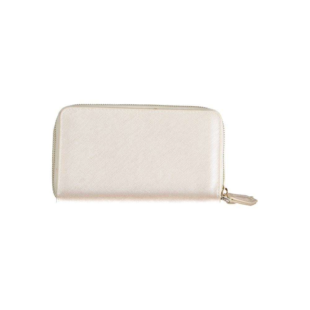 Mario Valentino Gray Polyurethane Women's Wallet