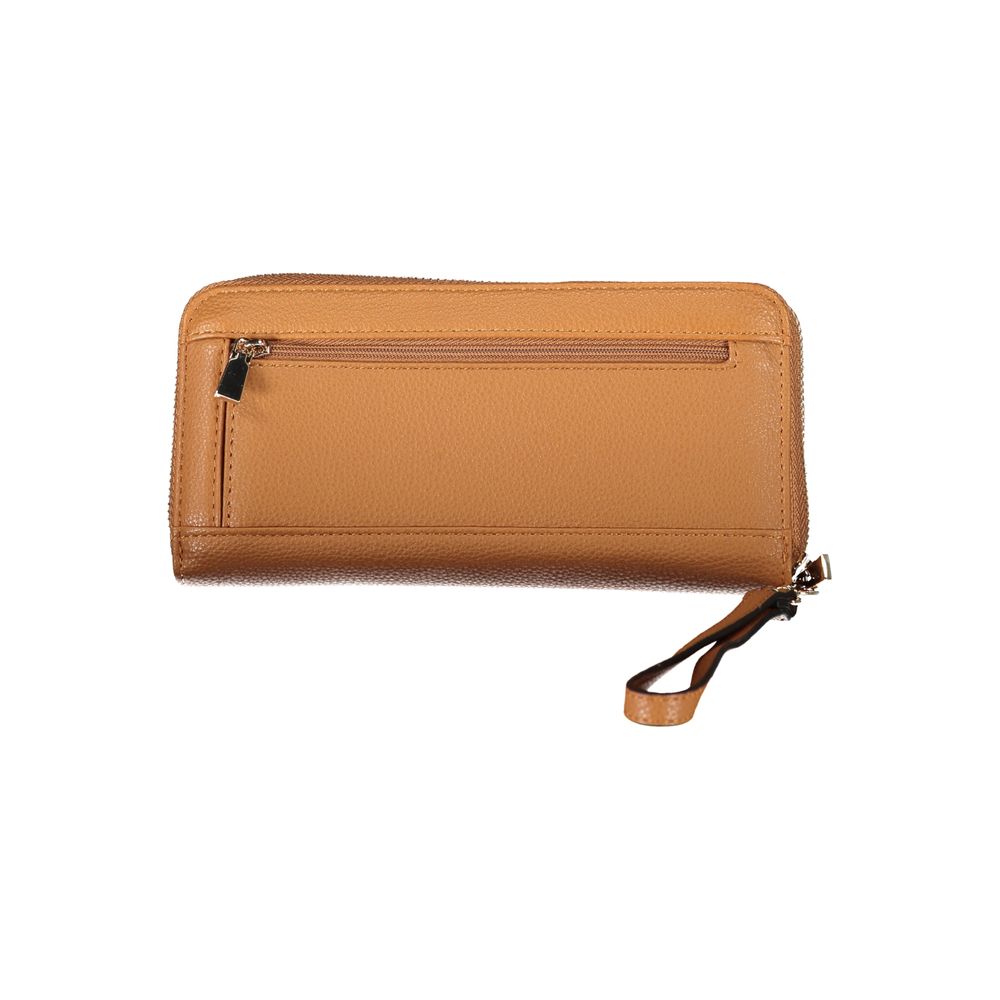 Guess Jeans Marrone Polyurethane Women Wallet