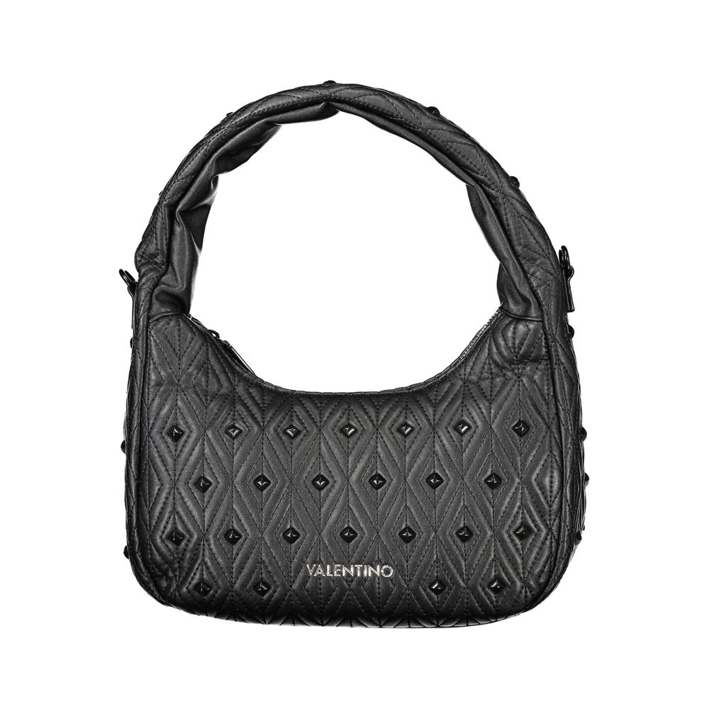 Mario Valentino Black Polyurethane Women's Bag