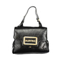 Mario Valentino Nero Poliuretano Women Bag With Adjustable Handle