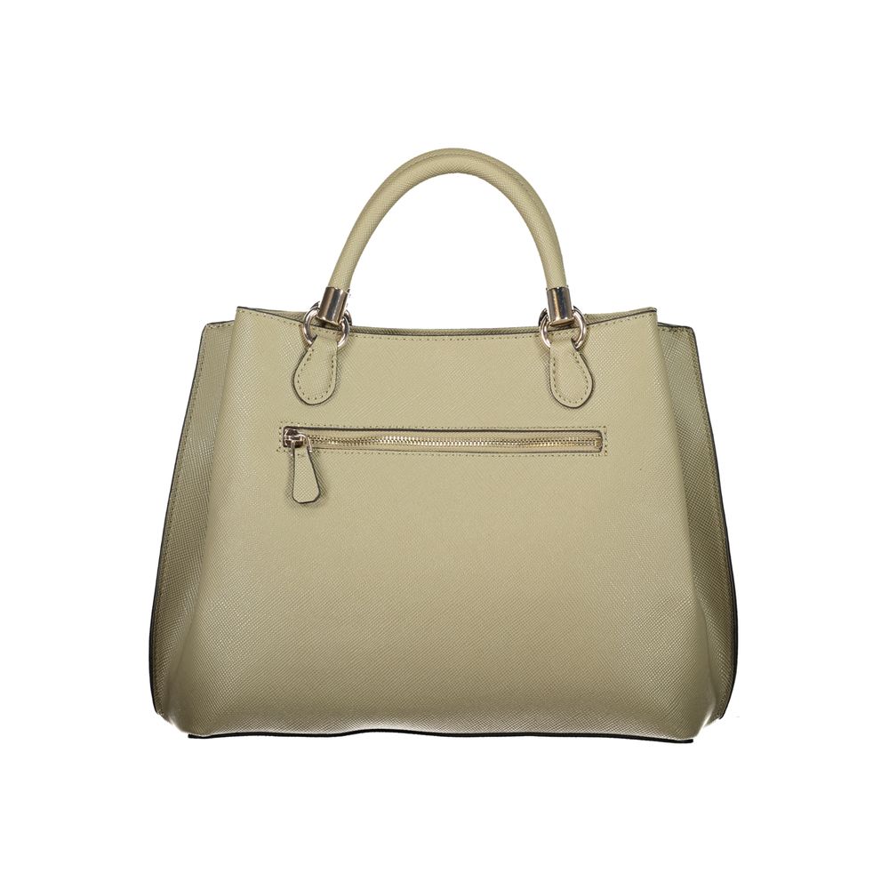 Guess Jeans Verde Poliuretano Women's Handbag
