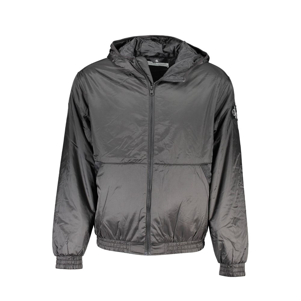 Calvin Klein Black Polyester Men's Jacket