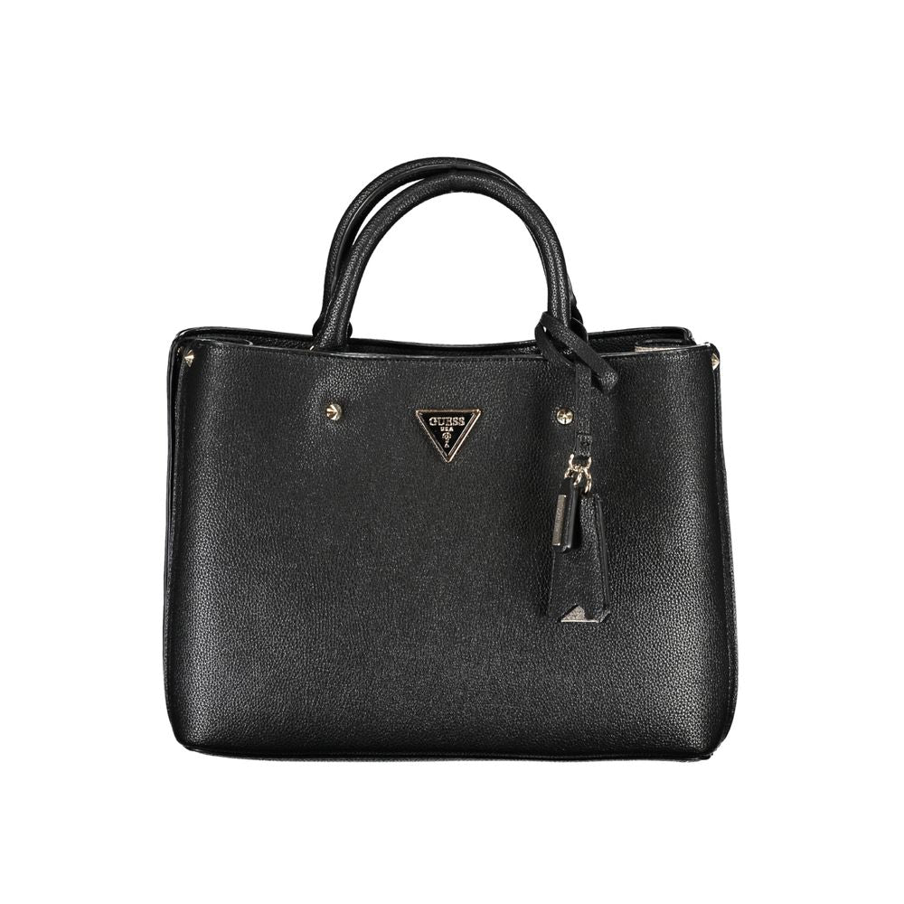 Guess Jeans Black Polyurethane Women's Handbag