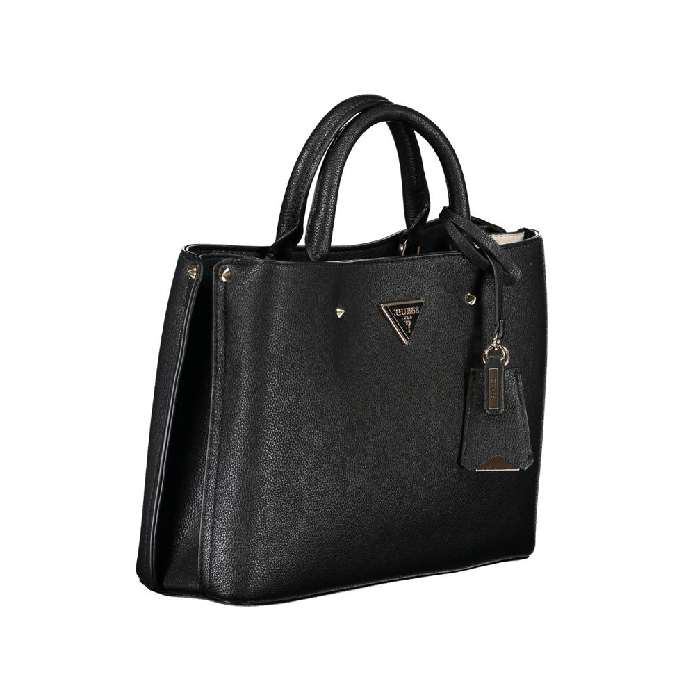 Guess Jeans Black Polyurethane Women's Handbag