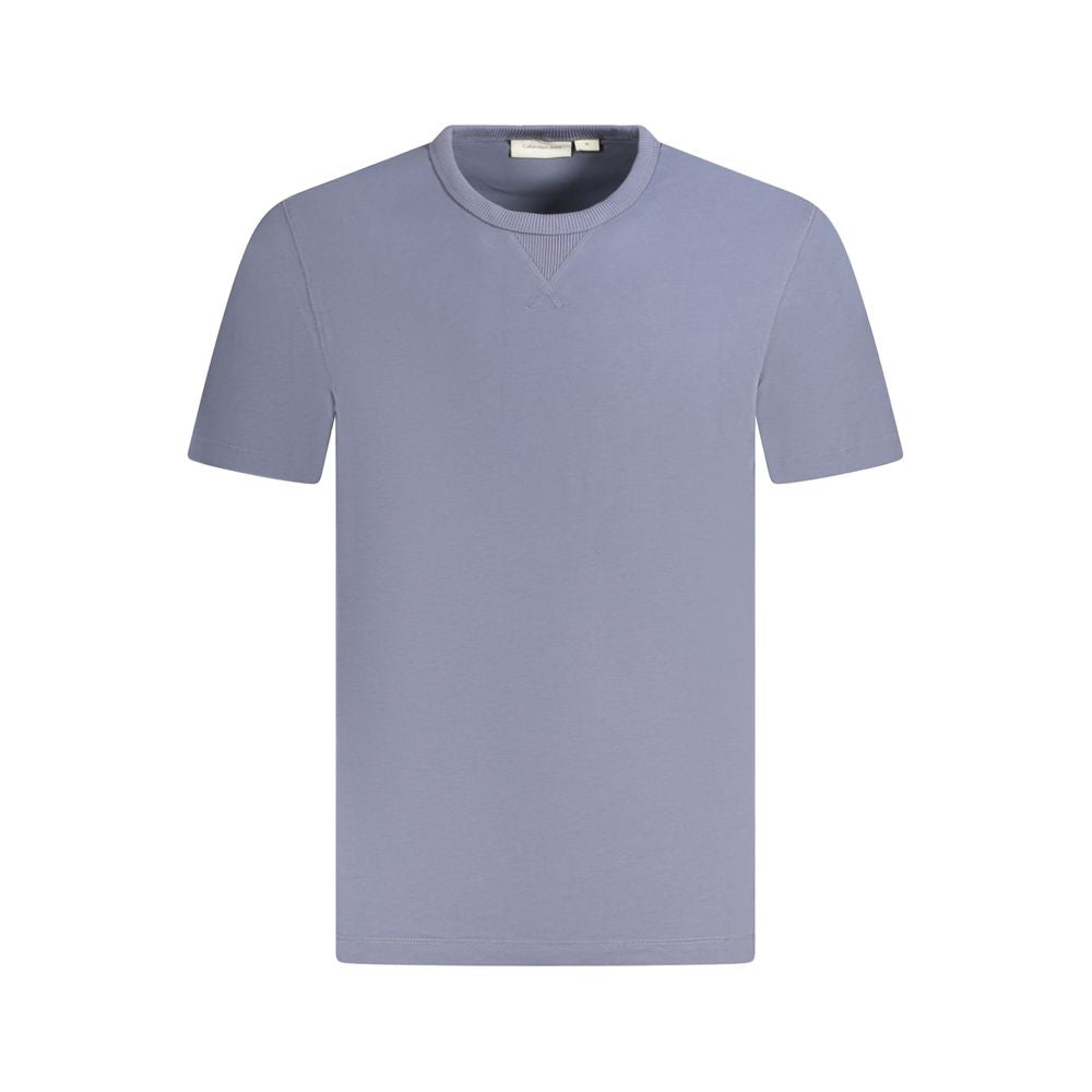 Calvin Klein Blue Cotton Men's T-Shirt