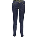 Guess Jeans Blu Recycled Cotton Donna Jeans