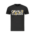 Cavalli Class Black Cotton Men's T-Shirt