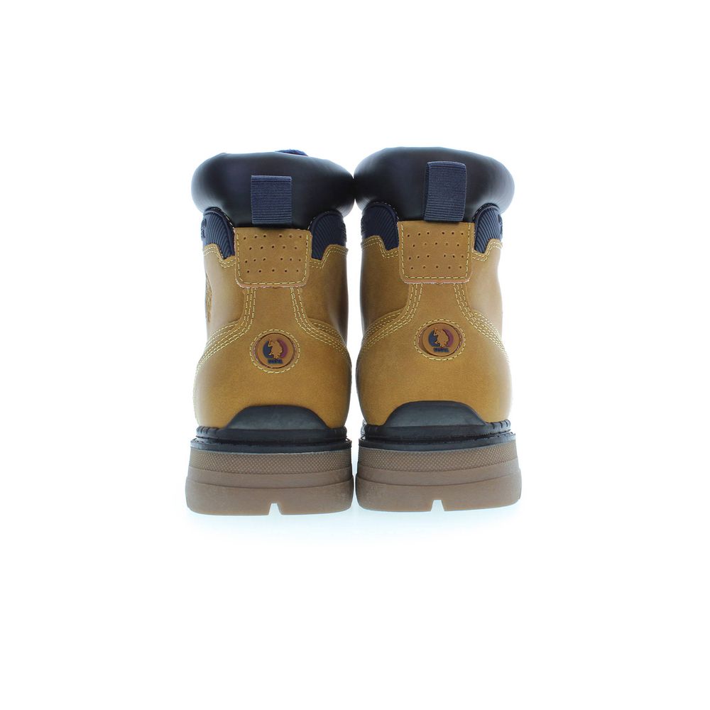 U.S. POLO ASSN. Beige Synthetic Men's Boot