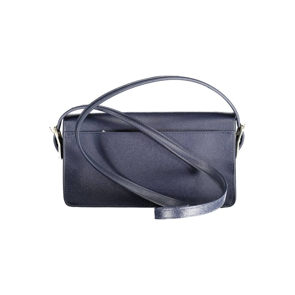 Tommy Hilfiger Blue Polyurethane Women Handbag