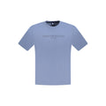 North Sails Blue Cotton Men T-Shirt