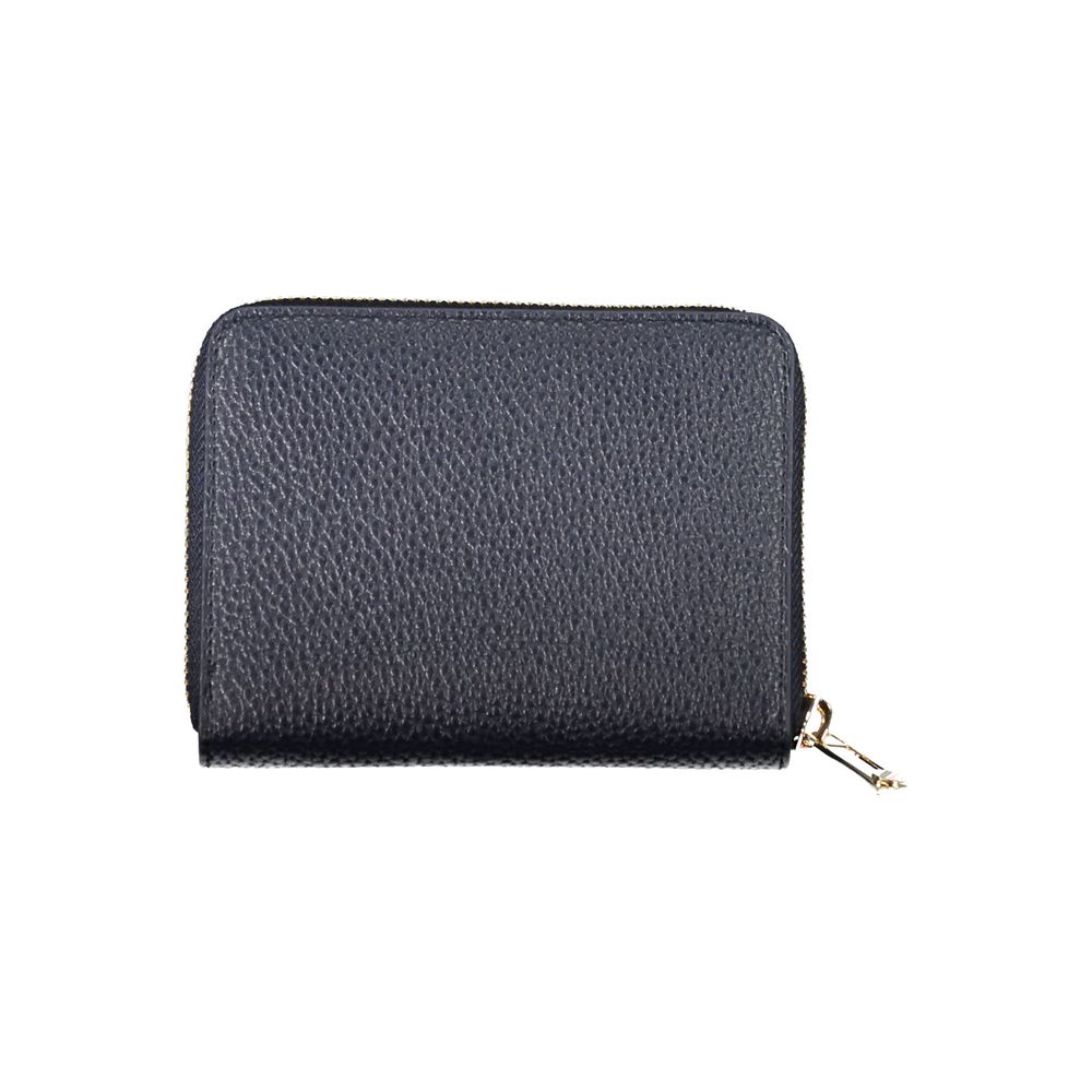 Tommy Hilfiger Blue Polyurethane Women Wallet